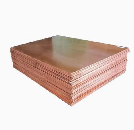 C11000 C10200 C12000 0.6-200mm Red Copper Sheet For Industrial Decorative Use