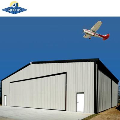 Painel de sanduíche Estrutura de aço do telhado da parede Hangar Q355b Quadro