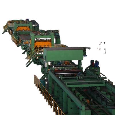 Linha de corte automática de bobina de aço competitiva com máquina de corte de nivelamento de descontrolamento