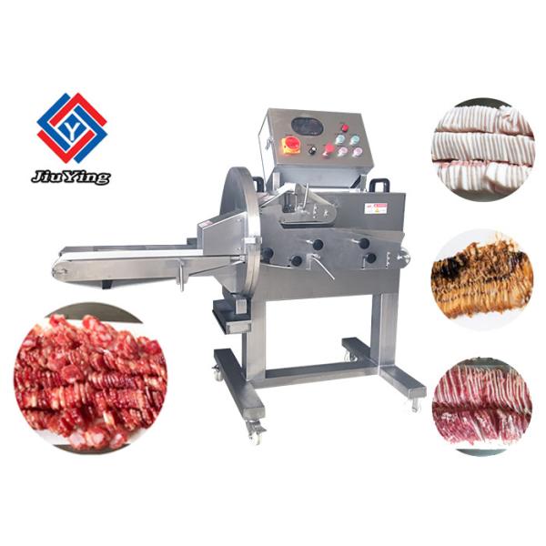 Adjustable Cooked Meat Processing Machine Automatic Beef Slicer High Efficient