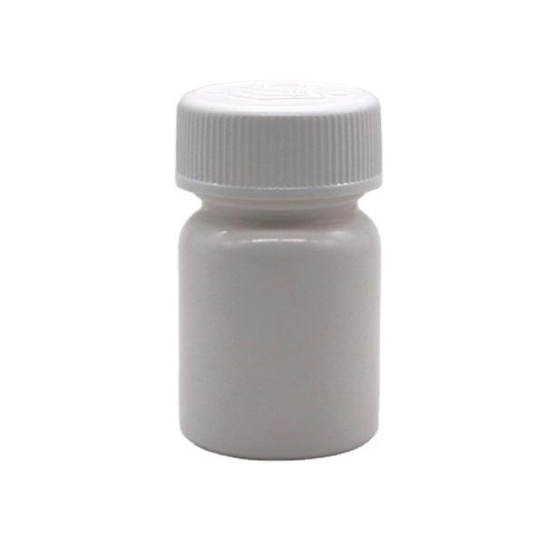 Small Capacity 40ml HDPE Plastic Bottle with Screw Cap and Custom Label Printing