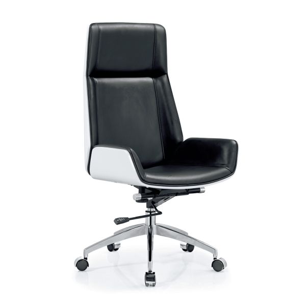 Modern Computer PU Leather Chair High Back Swivel Office Chair
