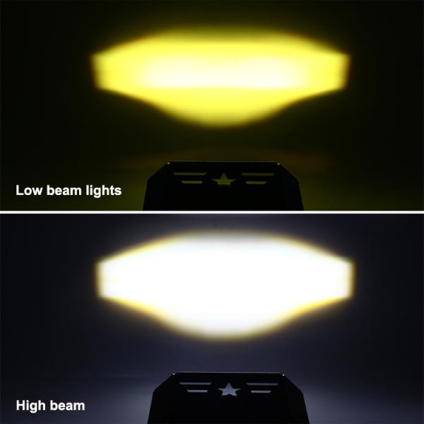 12-80V LED Spot Light for Motorcycle Fog Lights Project Custom Modification