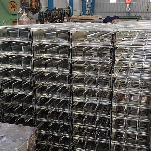 Ancho 100 mm bandeja de cable de plata para la resistencia al fuego requisito de cable eléctrico