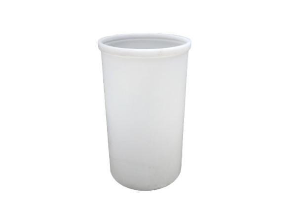 Open Top Flat Bottom Cylindrical Chemical Dosing Tank For Handling Acids And Caustics