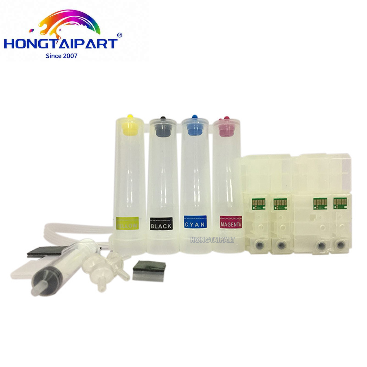 Flow‑balanced PGI2700 CISS Continuous Ink Supply System Bubble‑isolated Chip‑identifiable Compatible For Canon MB5470 IB4170