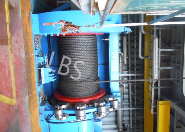 10T 20T Hydraulic Windlass Winch With LBS Grooving Drum Eco Friendly