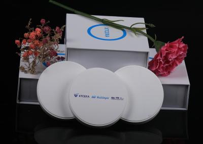 3D Multilayer Zirconium Oxide Ceramic Pre - Colored For 3 Unit Bridge