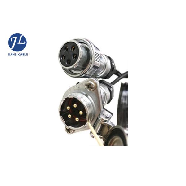 5 Way Reverse Camera Cable For Video Signal Transmission , Bus Backup Camera
