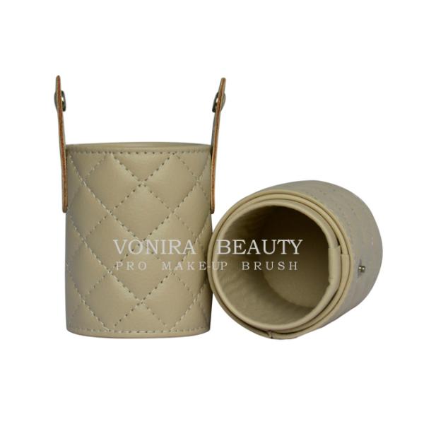 PU Leather Makeup Brush Holder Cosmetic Container Bag Pen Case Travel Storage