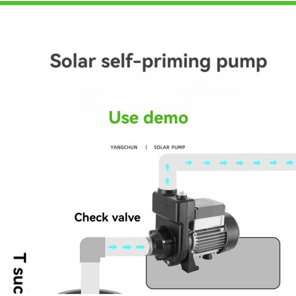 Big Flow Centrifugal Solar Land Pump Corrosion Resistant for Swimming Pool