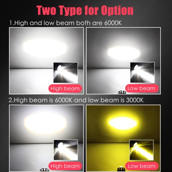 CSP 3000Lm светодиодные мотоциклетные фонари водонепроницаемые фонари H4 H6