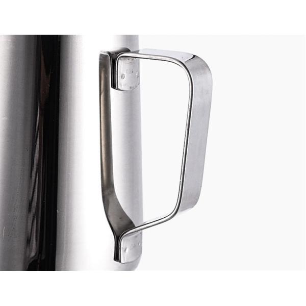 Simple  Stainless Steel Milk Frothing Jug Garland Cup With Measurement