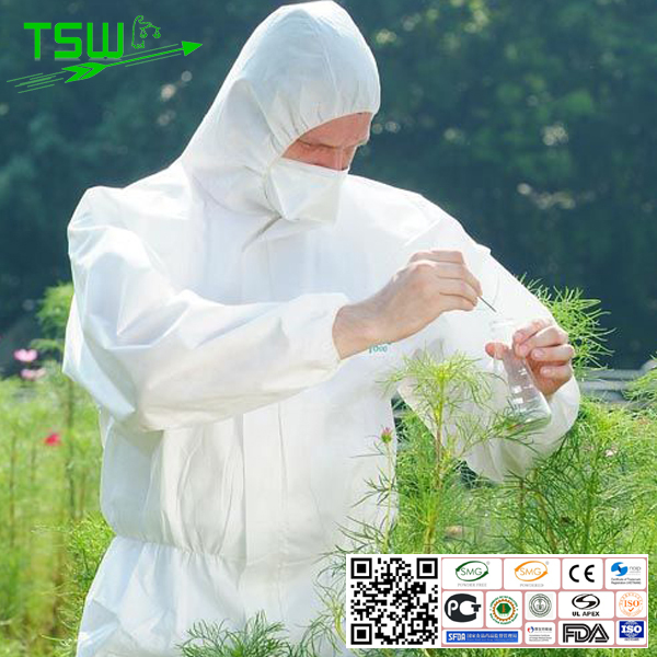 Waterproof Insulated 75gsm Full Body Disposable Coveralls