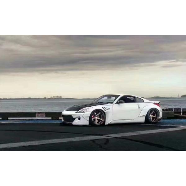 350Z Nissan Body Kit Resin Fibre Bumper Rear Diffuser Auto Front Spoiler Side Skirt