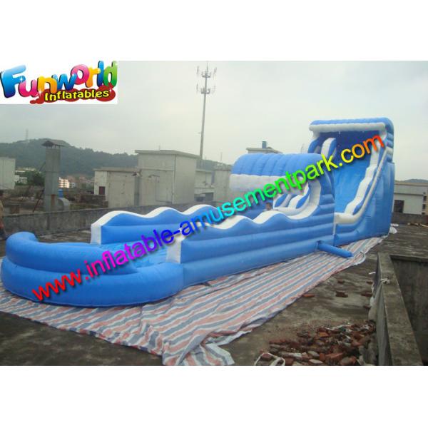 скольжение воды голубого товарного сорта брезента PVC 0.55mm раздувное для взрослого