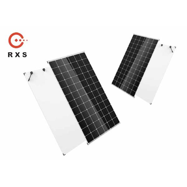 стекло панели солнечных батарей 72 345W 24v Monocrystalline закаленное клетками обеспечивает пожарную безопасность