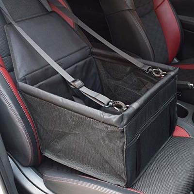 Absorbent 4cm Pet Car Booster Seat 33cm Medium Dog Car Carrier