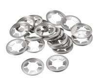 Dimensões Mecânicas Moinho de aço Dentes internos Starlock Lavadora Fast Lock Fixação