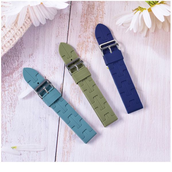 Unique H-Design Silicone Watch Bands · Customizable Colors | OEM/ODM - Made In China By SHX