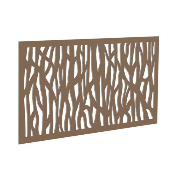 Apartment Custom Aluminum Privacy Fence Security Rust Resistant