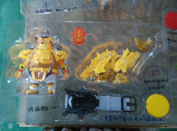 clear PVC PET APET innter tray for toys Customerize size product blister packing