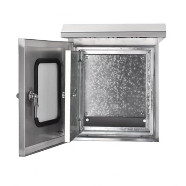Custom Empty Electrical Power Distribution Box Rainproof Stainless Steel LV Cabinet
