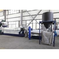 ABS Plastic Waste Recycling Machine Carbon Steel Plastic Flakes Pelletizing Line Customerized