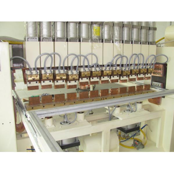 Steel Wire Holding Rack Welder , CNC System Welded Wire Mesh Welding Machine