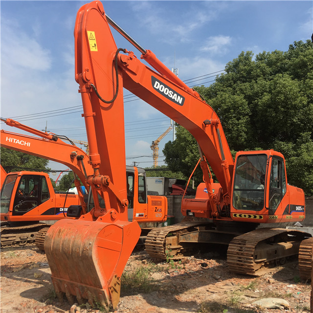 HAODE 15 тонн Использованный экскаватор Doosan Dh150lc-7 с ветром и верхним гидравлическим клапаном