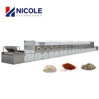 Bande de conveyeur continue de Chili Pepper Dryer Machine Commercial de micro-onde