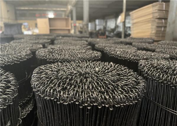 6 Inch 1000 Pcs / Coil Iso 9001 Black Annealed Binding Wire