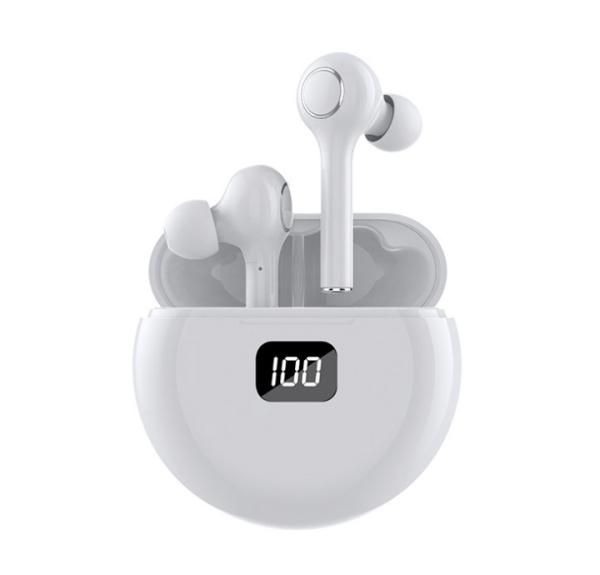 Half In Ear Noise Cancelling Swimming Ip68 Waterproof Swimming Earbuds Headphones