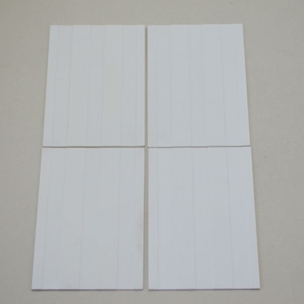 Electronic Grinding 96% 99% Alumina Ceramic Sheet Plate Substrate Wear Resistant
