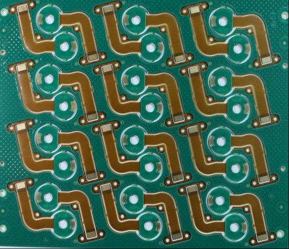 4 Layer High Density Interconnect  Flexible PCB Miniaturization Design  Customized