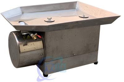 Stainless Steel Durable Prawn Cut Machine , 120W Shrimp Peeler And Deveiner Machine