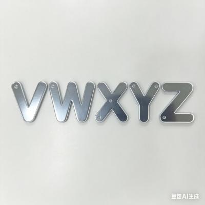 Custom Acrylic Mirror Sheets Laser Cut Letters Numbers Or Any Shape For Signage Displays And Decorative Applications