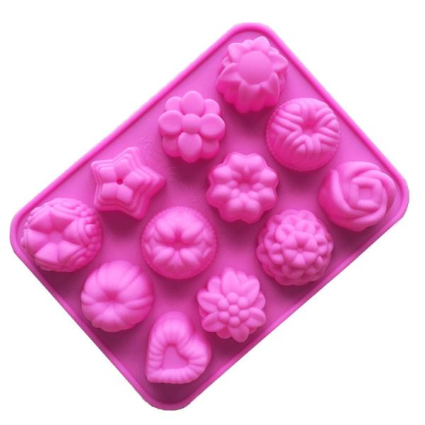FDA Nonstick Silicone Candy Chocolate Mold Dust Proof