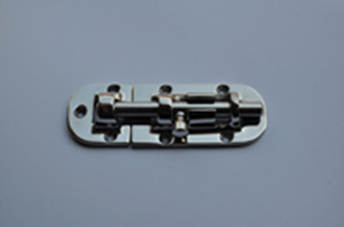 BARREL BOLT CHROME PLATED BRASS Gate Door Latch Draw lock Bathroom Toilet Shed