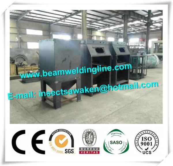 Roller Type Manual H Beam Shot Blasting Machine Sand Blasting Machine
