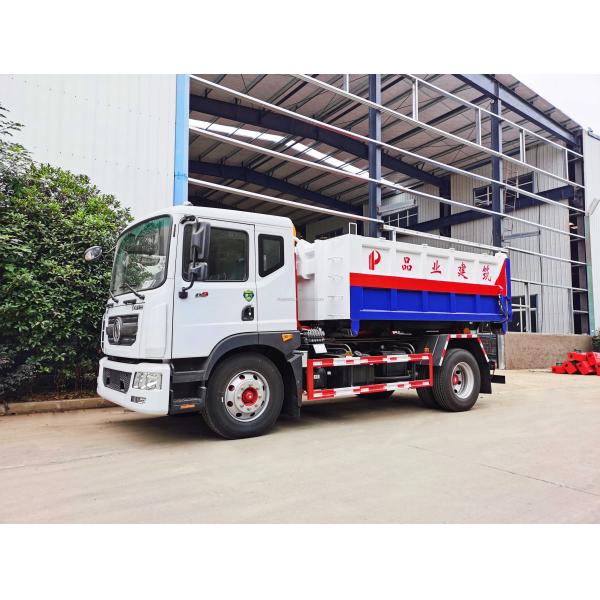 4X2 3cbm 5cbm 6cbm Rubbish Dump Truck with Hook Lifting Boom and Energy Type Pure Electric from Supply