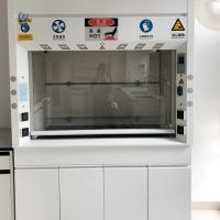 Capuz de fumo de aço de baixo ruído resistente à corrosão 850 mm para pesquisa de laboratório