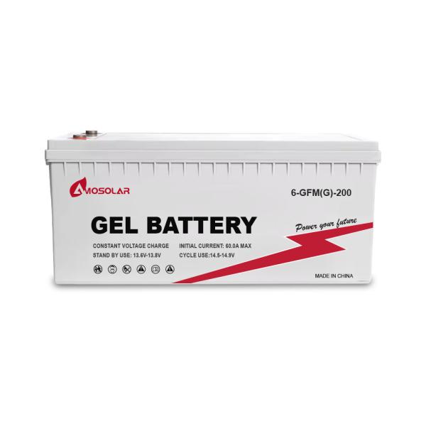 Amosolar Best Gel Battery Солнечное хранилище для лодок 250Ah/200Ah/100Ah 12V/24V/36V/48V