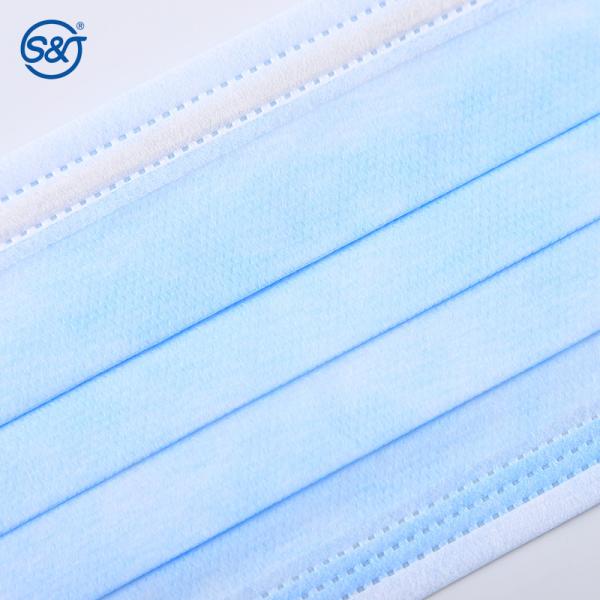 S&J Manufacture sales 3 ply Cotton earloop Non Woven Disposable Surgical mask Mouth Guard Cover Face Masks Respiration Cheap