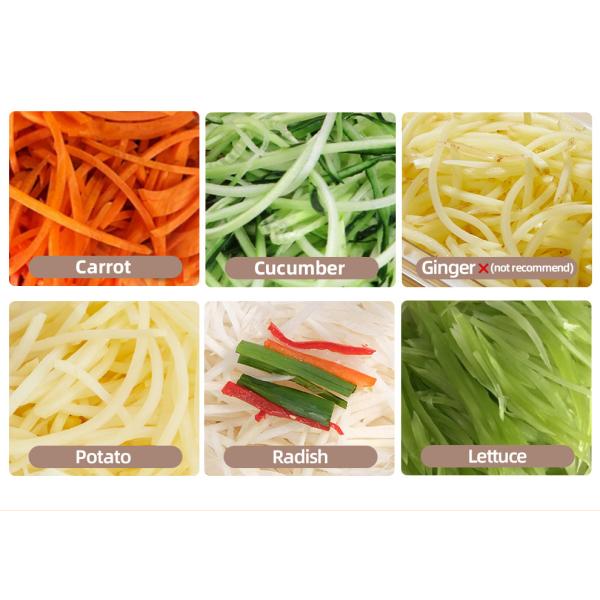 Small Size Vegetable Cutter for Home Shredding Slicing Dicing Raw Material Fruit