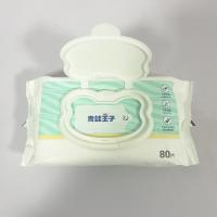 Lenços umedecidos orgânicos para bebês com fibra de bambu 100% biodegradável para bebês