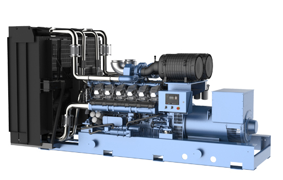 Cuadro abierto industrial 1000 kva 800kw Baudouin Weichai Genset diesel con arranque remoto