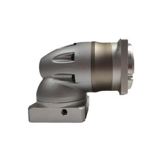 AGV Right Angle Planetary Gearbox Servo Motor Torsional Stiffness 18.5