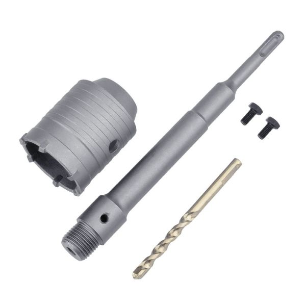Deep Wall Concrete Hole Cutter 1-3/8 Inch 220mm Tct Holesaw Kit