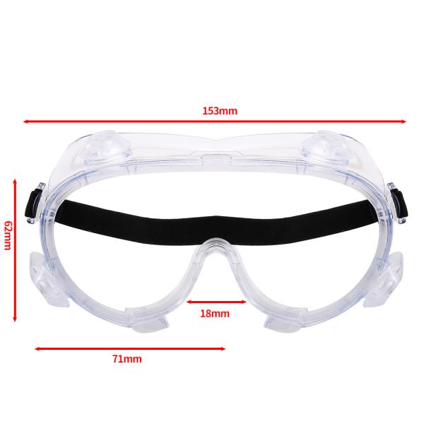 lab anti splash saliva virus fog medical enclosed safety goggles protective eye safety glasses goggle clea